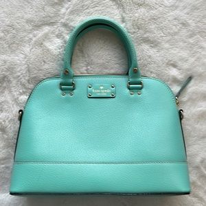 kate spade Mint Green Dome Satchel